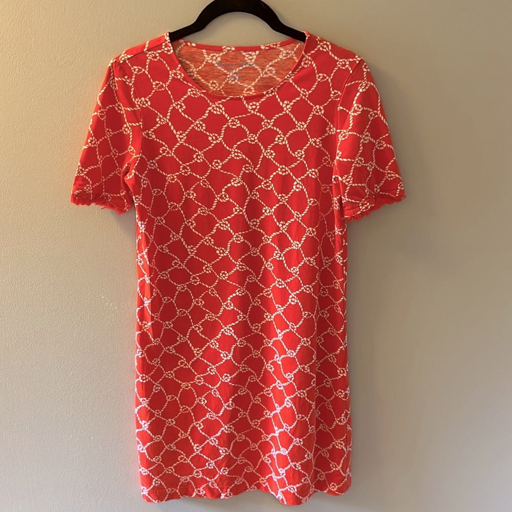 NWOT Draper James Nautical Cotton Dress (Size XS)